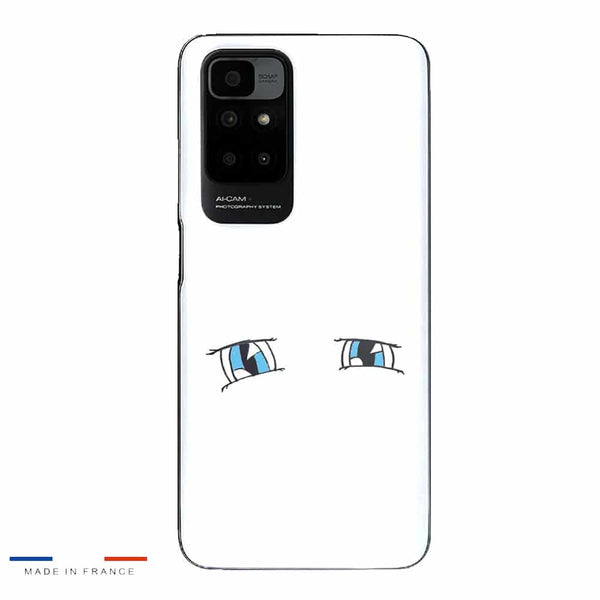 Coque Xiaomi Redmi 10 Yeux Bleus Manga