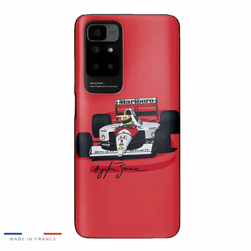 Coque Telephone Xiaomi Redmi 10 originale Ayrton Senna Formule 1 King