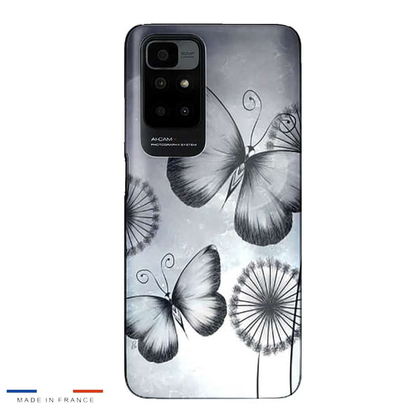 Coque Xiaomi Redmi 10 Butterflies Dandelion