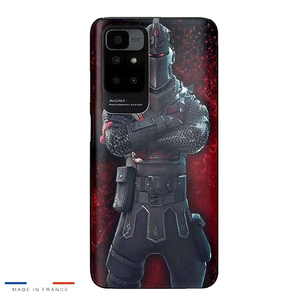 Coque Xiaomi Redmi 10 Chevalier noir Fortnite