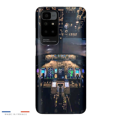 Coque Xiaomi Redmi 10 Cockpit aircraft