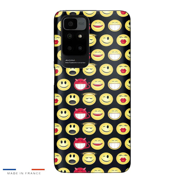 Coque Xiaomi Redmi 10 Funny smileys