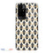 Coque Xiaomi Redmi 10 Glitter triangles in gold black and nude