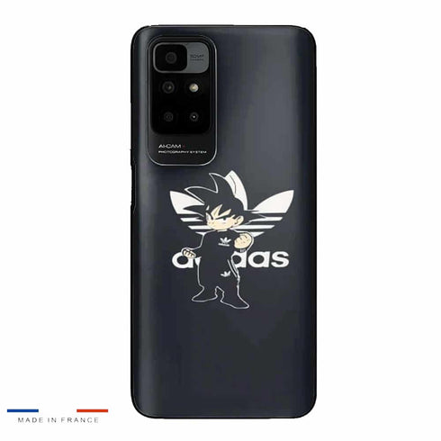 Coque Xiaomi Redmi 10 Goku Bad guy Adidas Jogging