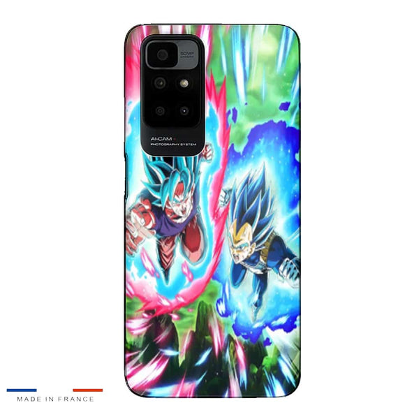 Coque Xiaomi Redmi 10 Goku Blue Kaioken