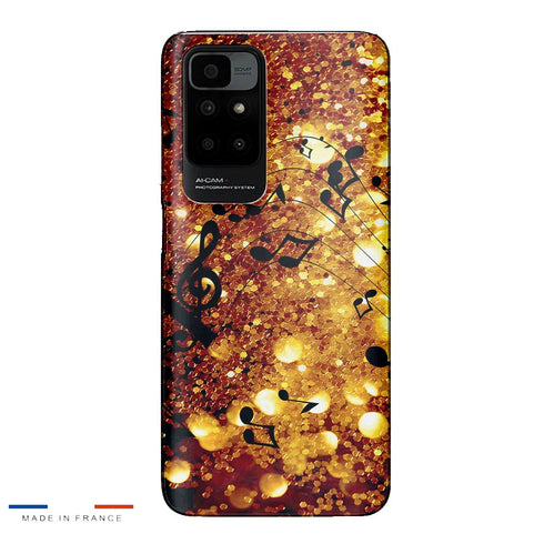 Coque Xiaomi Redmi 10 Golden Music