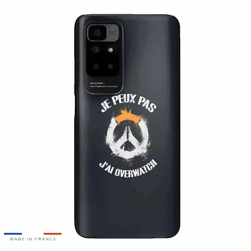 Coque Xiaomi Redmi 10 je peux pas j'ai overwatch