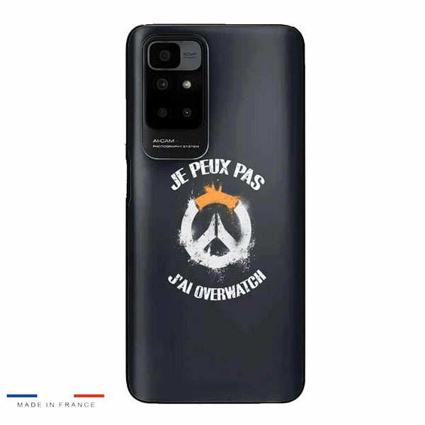 Coque Xiaomi Redmi 10 je peux pas j'ai overwatch