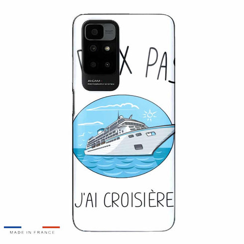 Coque Xiaomi Redmi 10 Je Peux pas J'ai Croisiere Bateau