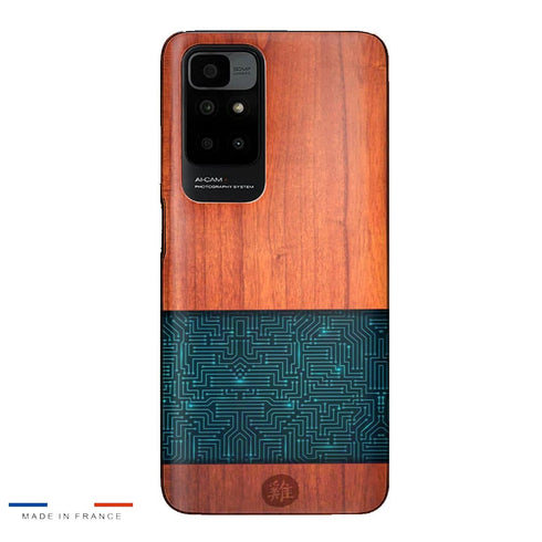 Coque Xiaomi Redmi 10 Natural Wooden Wood Bamboo