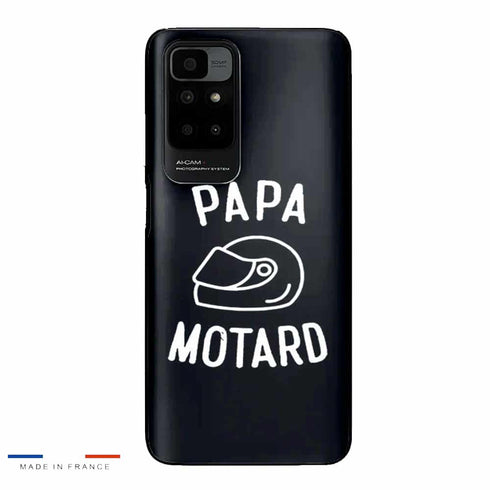 Coque Xiaomi Redmi 10 Papa Motard Passion