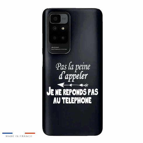 Coque Xiaomi Redmi 10 Pas la Peine d'appeler