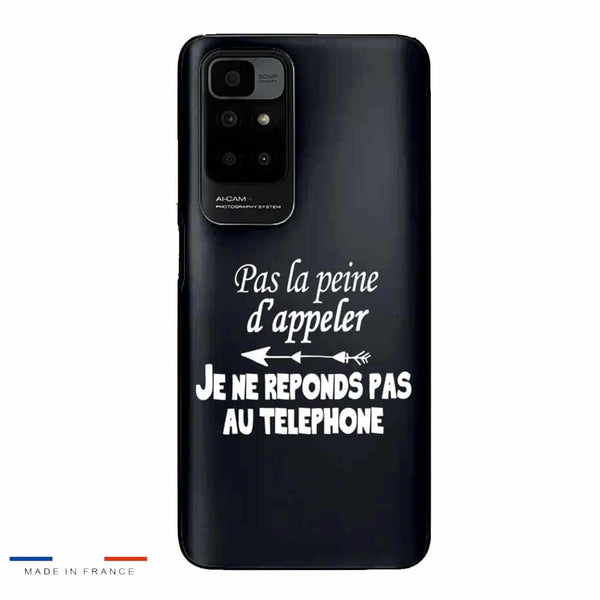 Coque Xiaomi Redmi 10 Pas la Peine d'appeler