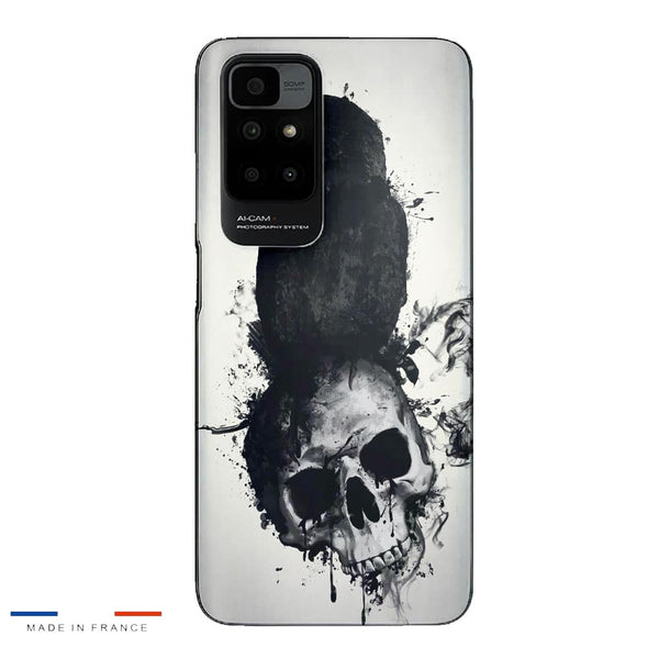 Coque Xiaomi Redmi 10 Raven and Skull