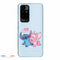 Coque Xiaomi Redmi 10 Stitch angel love heart pink