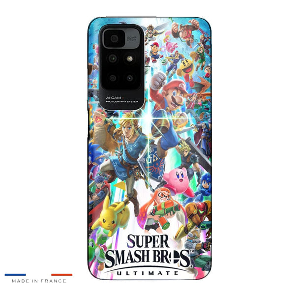 Coque Xiaomi Redmi 10 Super Smash bros ultimate