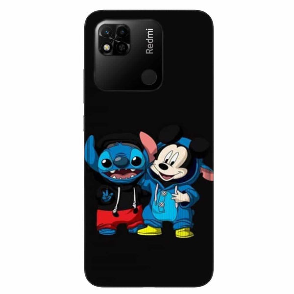 Coque Xiaomi Redmi 10 Stitch x the mouse | Housse Redmi 10A, 10C - XIAOMI REDMI 10A