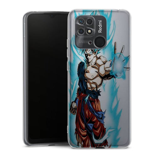 Coque Xiaomi Redmi 10 Super Sayan Bleu - XIAOMI REDMI 10C