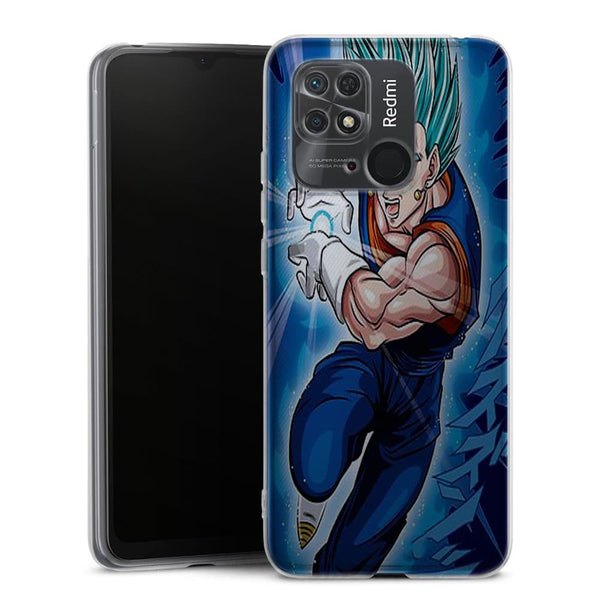 Coque Xiaomi Redmi 10 Super Vegeta Bleu - XIAOMI REDMI 10C