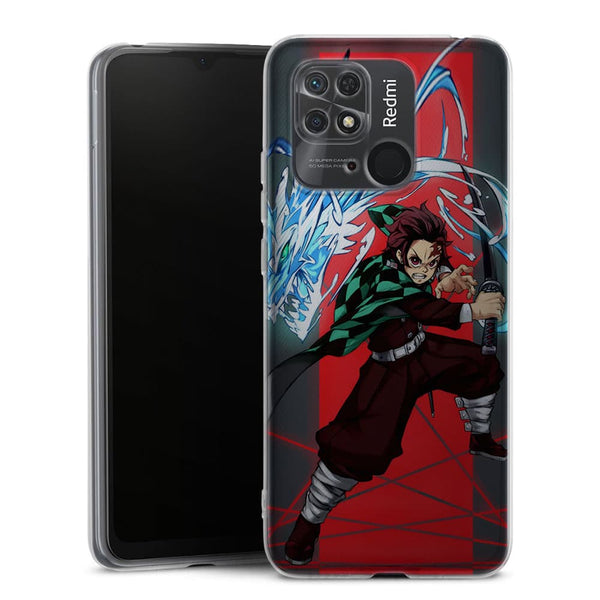 Coque Xiaomi Redmi 10 Tanjiro Dragon Phone - XIAOMI REDMI 10C
