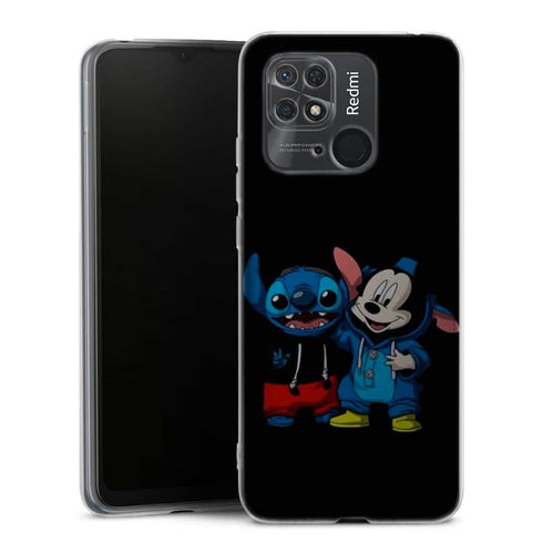Coque Xiaomi Redmi 10 Stitch x the mouse | Housse Redmi 10A, 10C - XIAOMI REDMI 10C