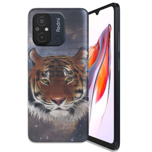 Coque Xiaomi Redmi 12C Abstract Tiger