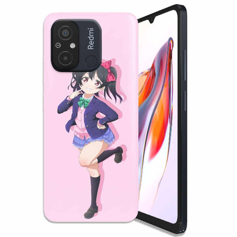 Coque Xiaomi 12C Amour en direct ! Projet School Idol - Yazawa Nico