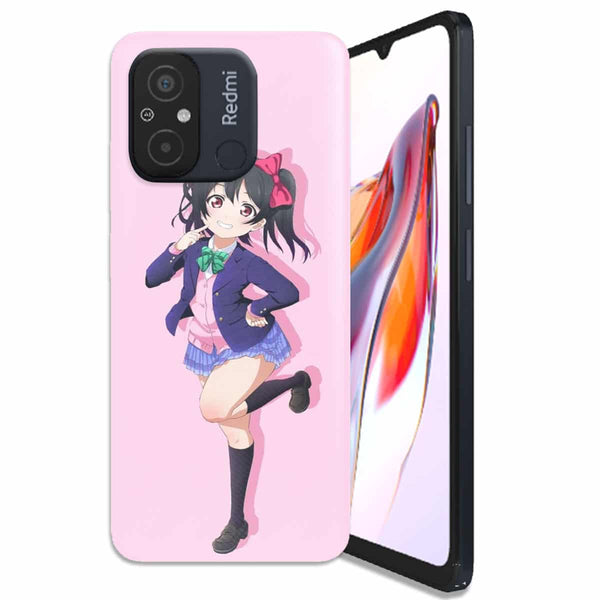 Coque Xiaomi 12C Amour en direct ! Projet School Idol - Yazawa Nico