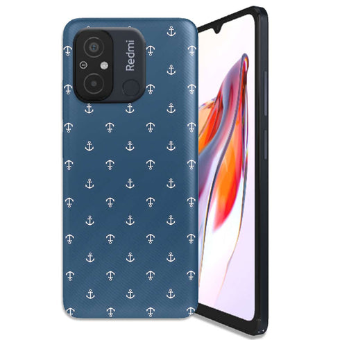 Coque Xiaomi Redmi 12C Ancre Blue Marine