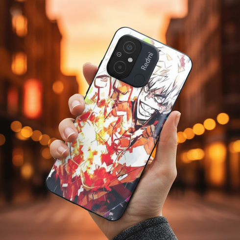 Protection renforcée Bakugou Shonen, pour les smartphones du modèle Xiaomi Redmi 12C