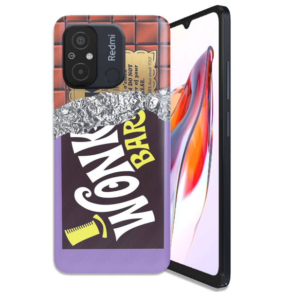 Coque Xiaomi Redmi 12C Billet dor de Wonka au chocolat