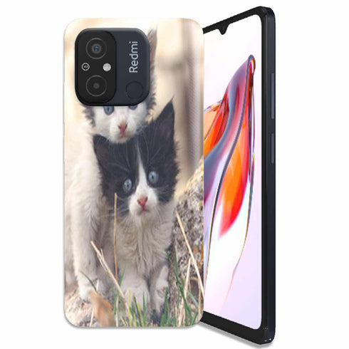 Coque Xiaomi Redmi 12C Chatons Mignons