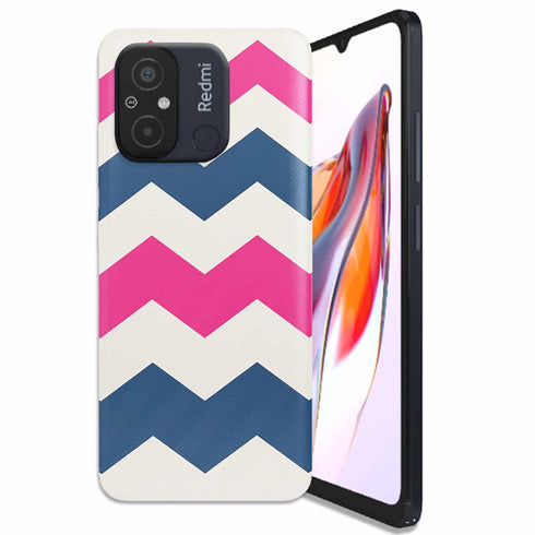 Coque Xiaomi Redmi 12C Zig Zag Rose