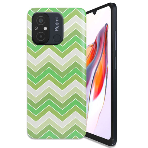 Coque Xiaomi Redmi 12C Garden Spring Chevrons
