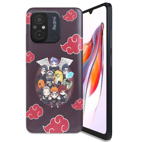 Coque Xiaomi Redmi 12C Chibi Akatsuki Montage