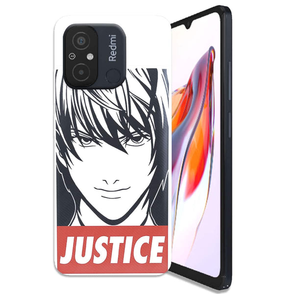 Coque Xiaomi Redmi 12C Death Note Justice