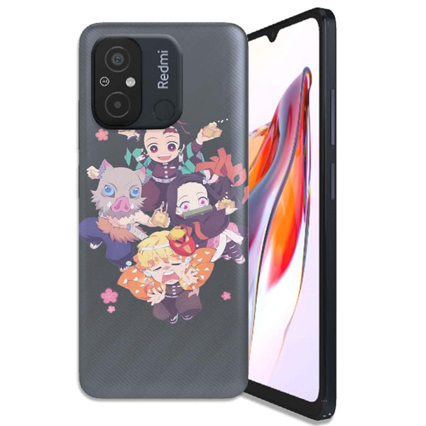Coque Xiaomi Redmi 12C Demon Slayer Chibi