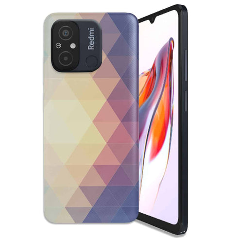 Coque Xiaomi Redmi 12C Agate Diams Bleu