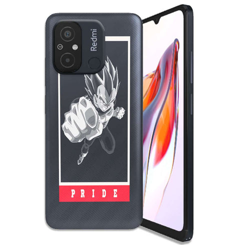 Coque Xiaomi Redmi 12C Dbz Vegeta Pride