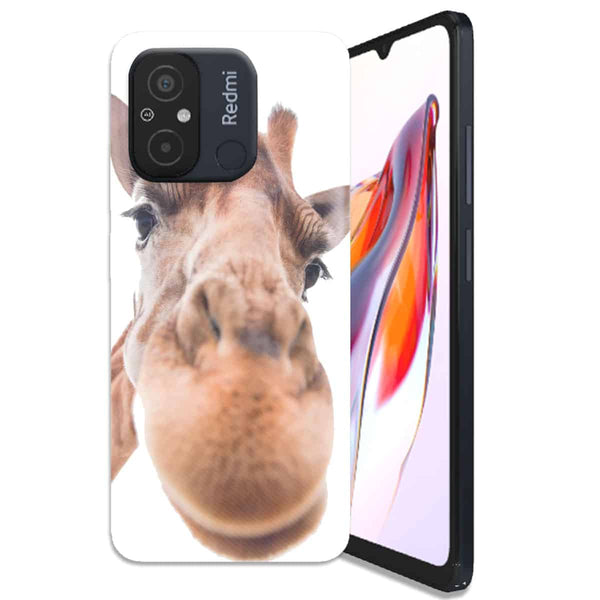 Coque Xiaomi Redmi 12C Drôle de Girafe