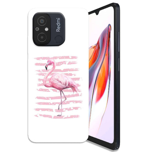 Coque Xiaomi Redmi 12C Flamant Rose