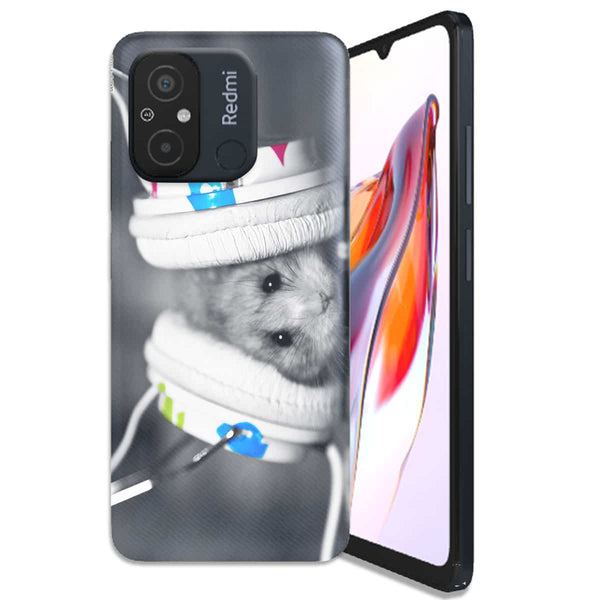 Coque Xiaomi Redmi 12C Funny Hamster Beat Sound