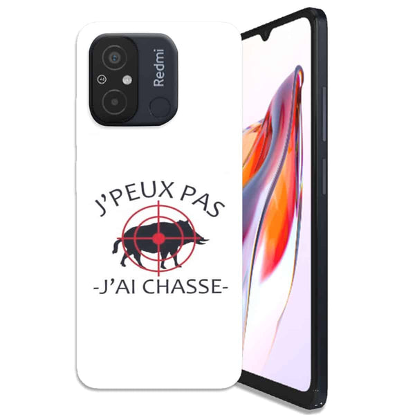 Coque Xiaomi 12C Je peux pas j'ai chasse