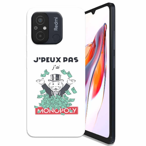 Coque pour Xiaomi Redmi 12C Je peux pas j'ai monopoly