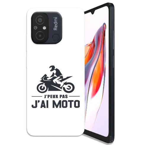 Coque Xiaomi 12C Je peux pas j'ai Moto