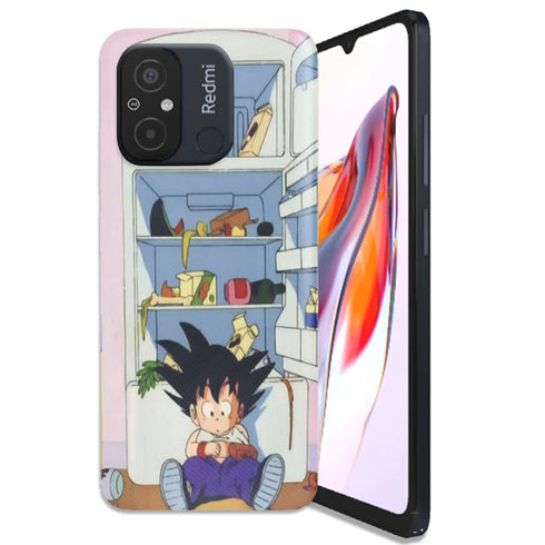 Coque Xiaomi Redmi 12C Kid Goku Fridge
