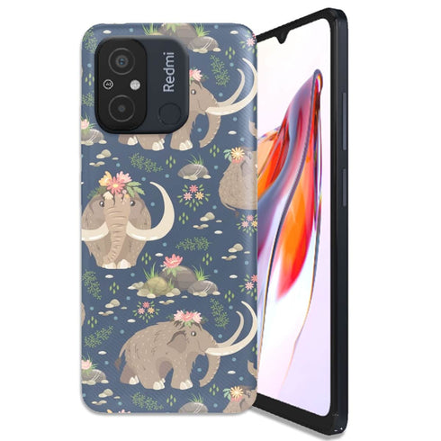 Coque Xiaomi 12C Mammouths mignons