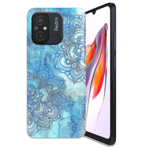 Coque Xiaomi Redmi 12C Blue Lost Mandala