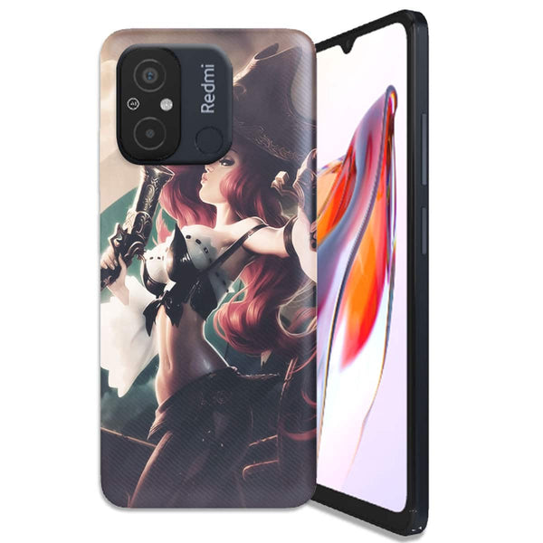 Coque Xiaomi Redmi 12C Manga Girl Pirate