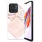 Coque Xiaomi Redmi 12C Marbre rose or rose blush doux